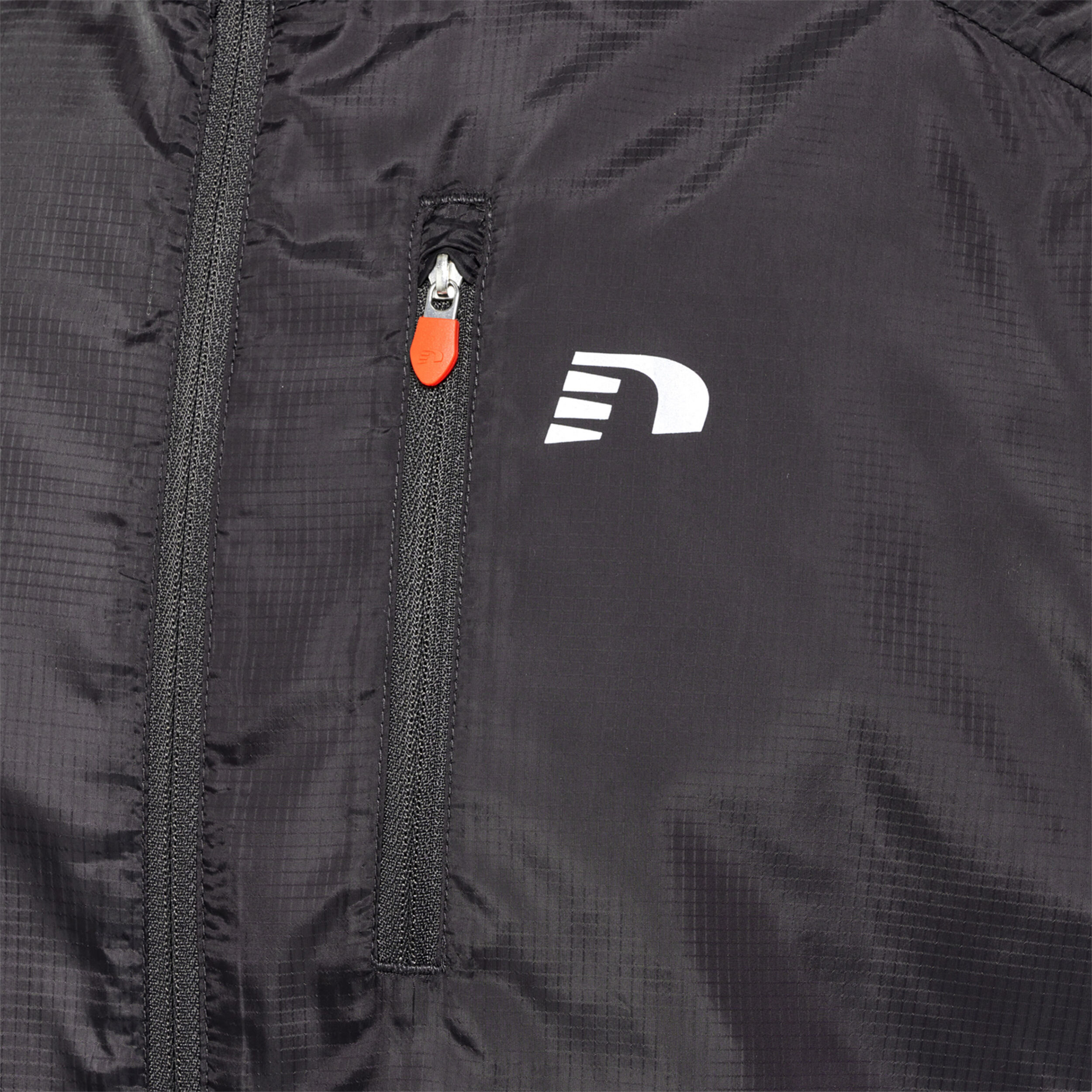 Packable Tech Laufjacke Herren - Grau