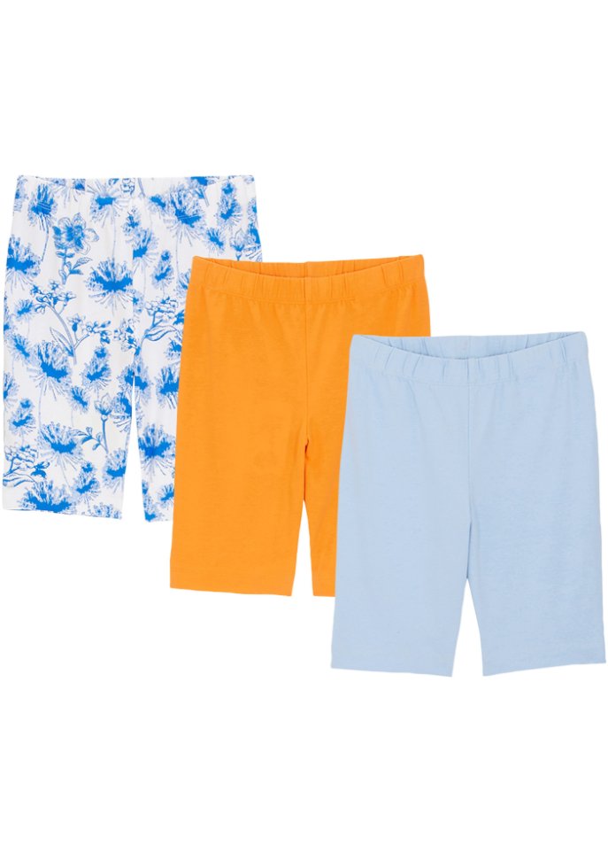 Mädchen Radler-Shorts (3er Pack)