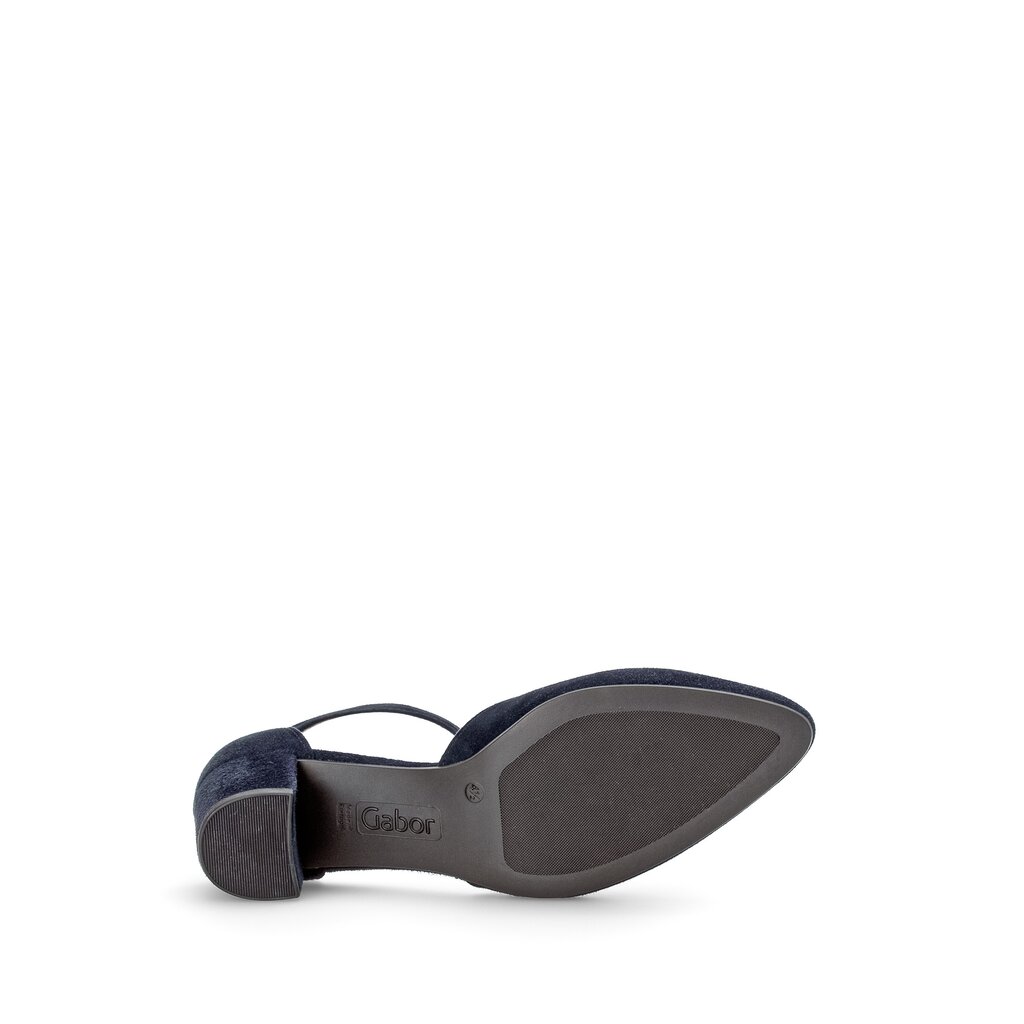 Gabor fashion Spangenpumps blau