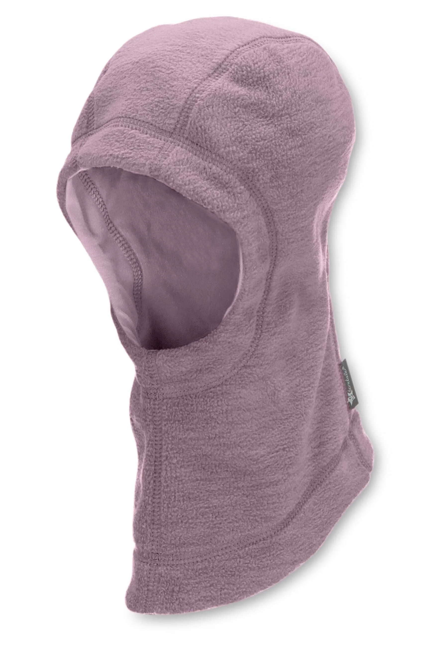 Schalmütze aus Microfleece melange (recycelt)