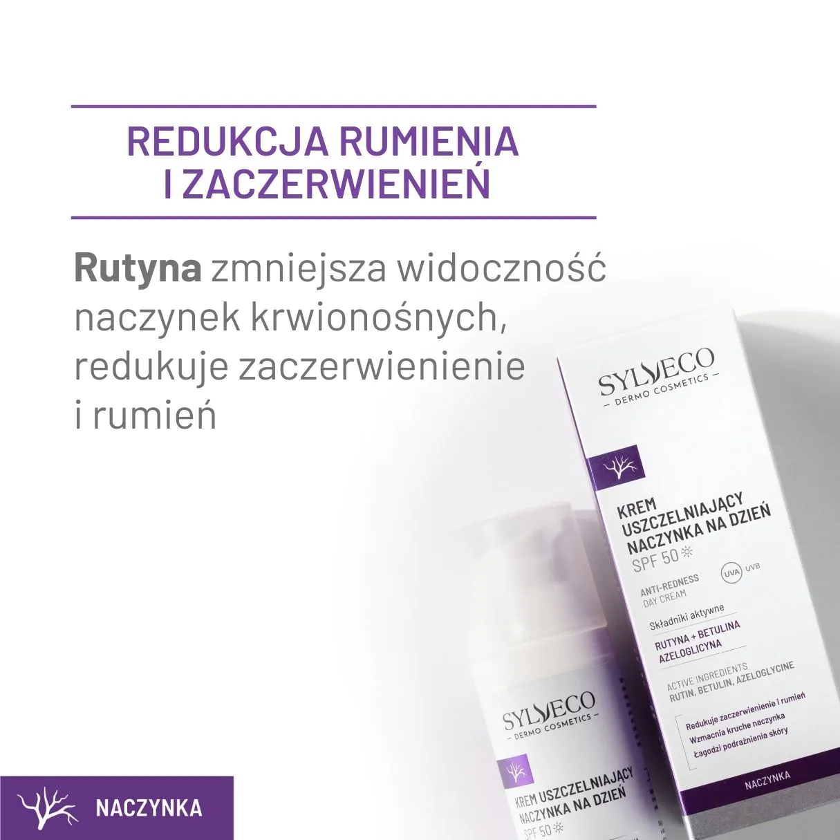 Sylveco Dermo dnevna krema za zatvaranje kapilara