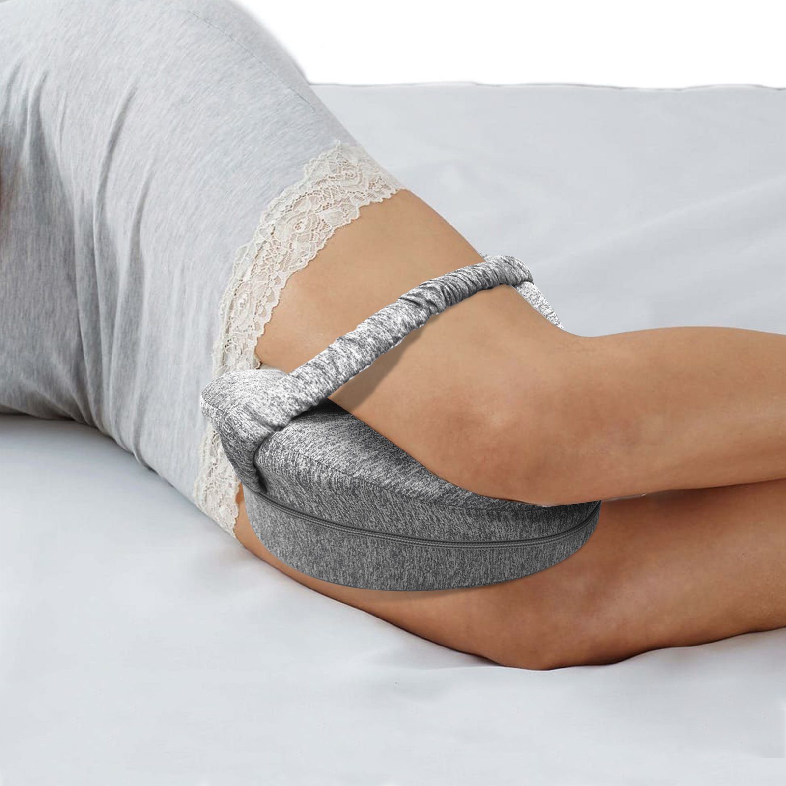 CALIYO Kniekissen Kniekissen für Seitenschläfer, Beinkissen Memory Foam Orthopädisches
