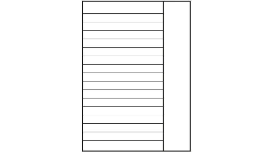 Oxford Heft A4 Lineatur 25 16 Blatt