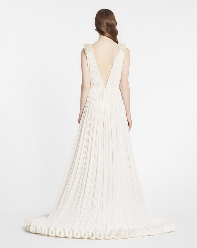 ROBE DU SOIR LONGUE EN CHARMEUSE