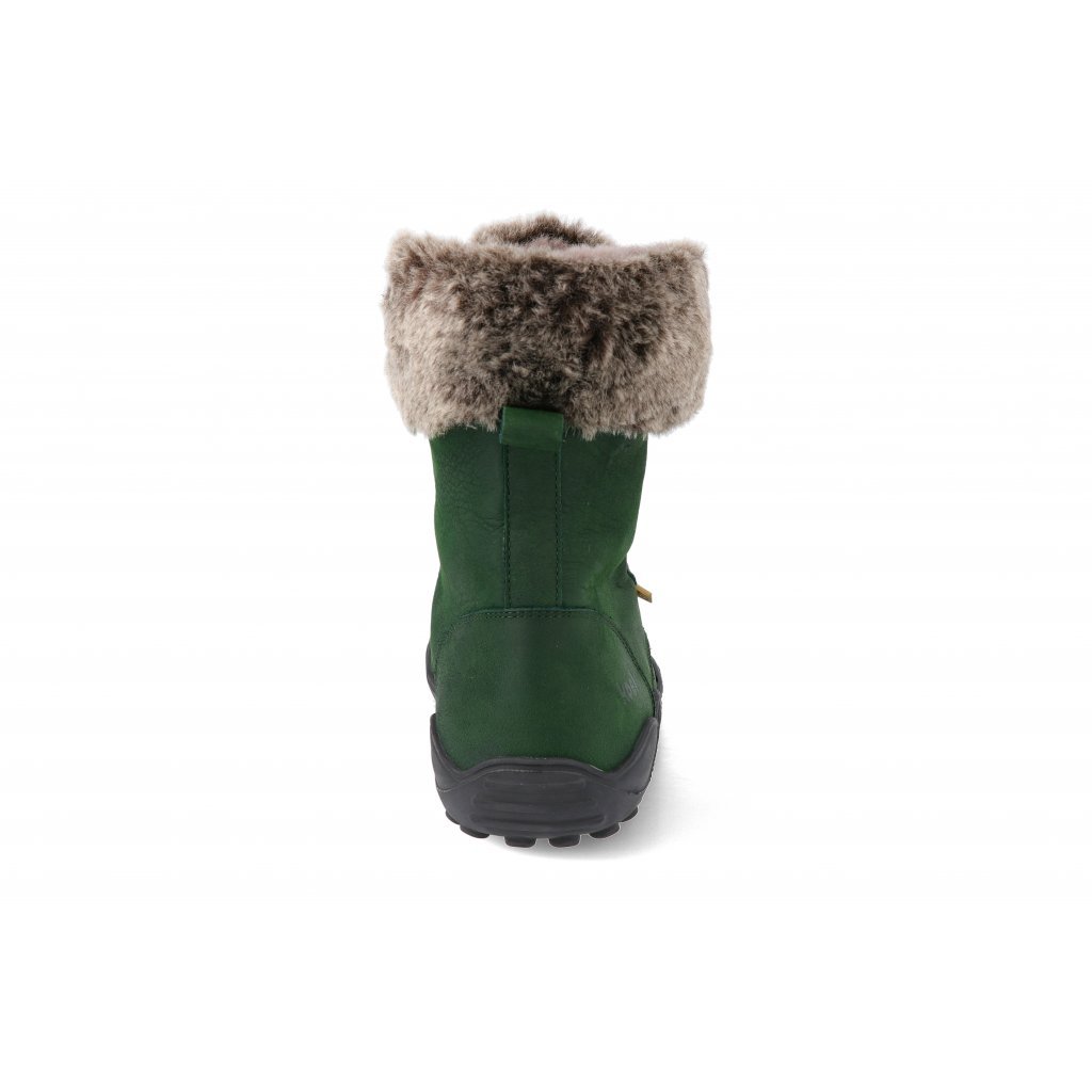 Koel4kids Levi Tex Lambswool Green 05T023.237-305 Winterbarfußstiefeletten