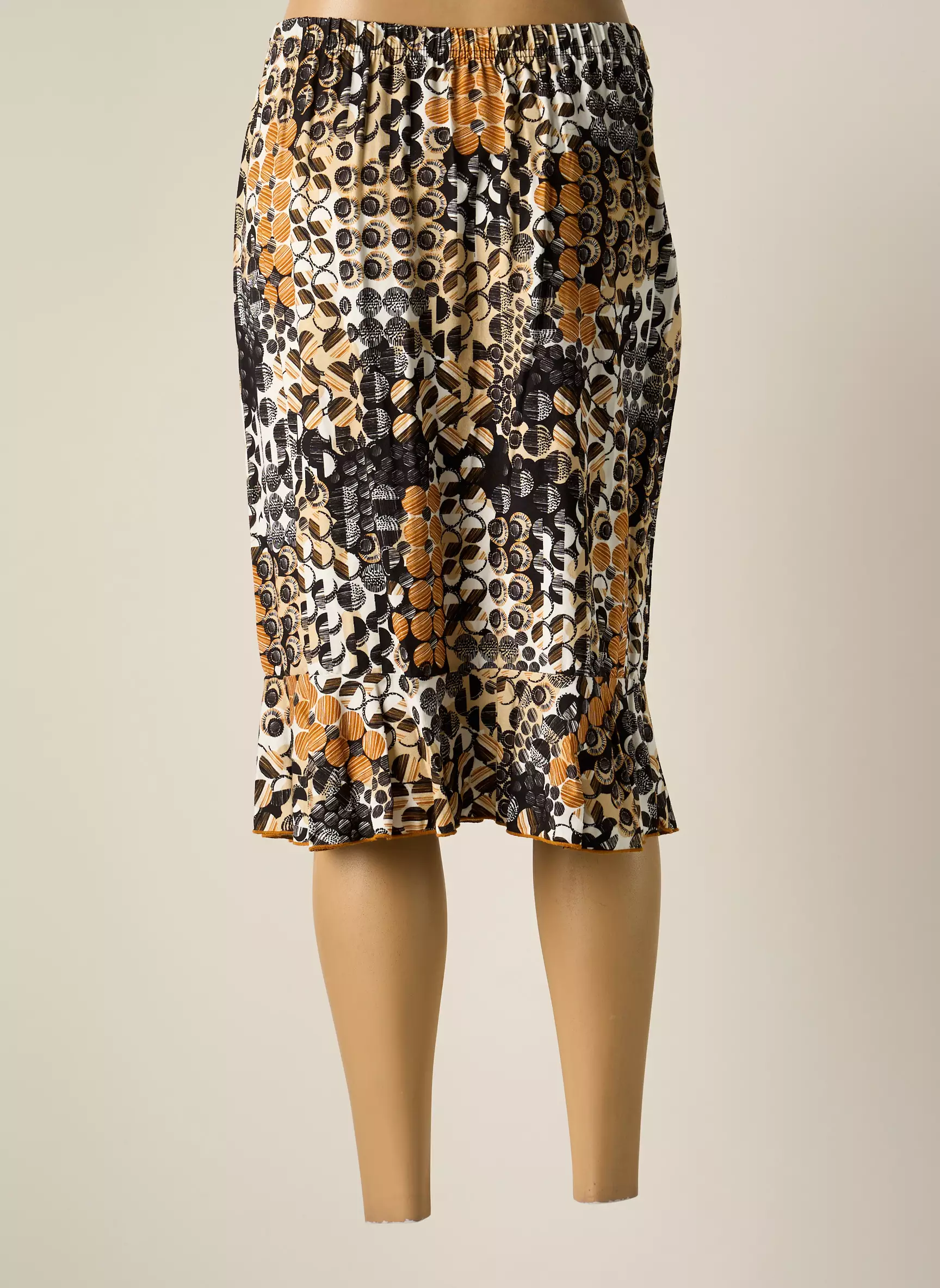 Saint Charles Jupes Mi Longues Femme couleur noir
