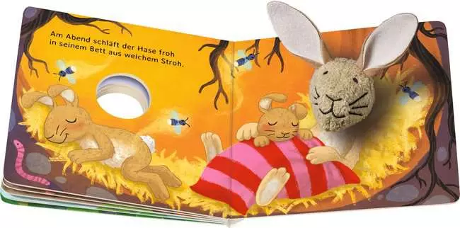Mein liebstes Fingerpuppenbuch: Hallo, kleiner Hase!