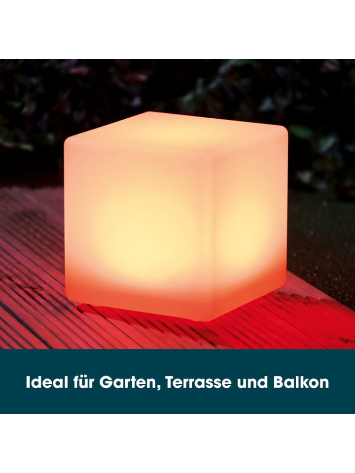 EASYmaxx Solar-Leuchte Dekowürfel - weiß günstig kaufen onesize