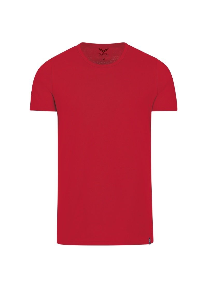 Trigema T-Shirt TRIGEMA T-Shirt aus Baumwolle/Elastan