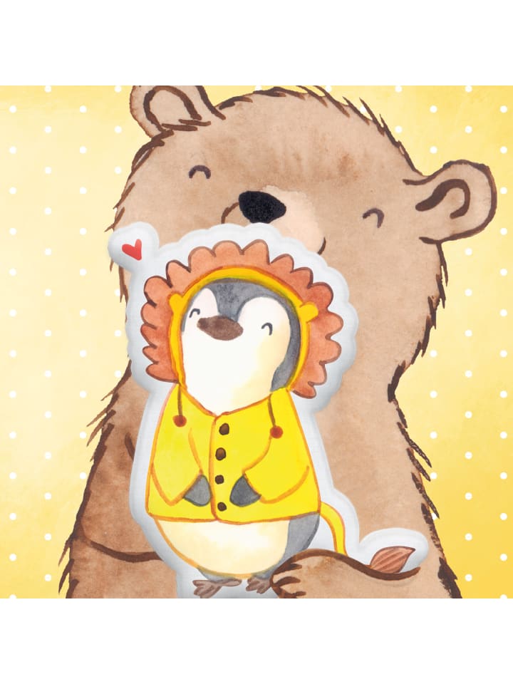 Mr. & Mrs. Panda Kissen Kuscheltier Löwe Astrologie ohne Spruch in Weiß günstig kaufen