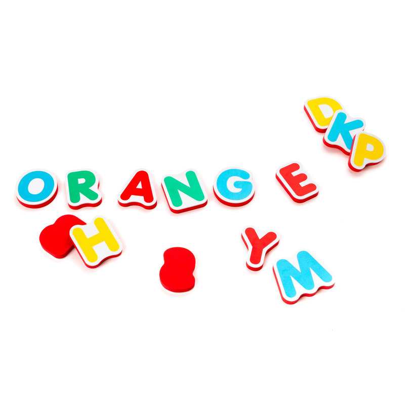 26 lettres en mousse pour le bain Oxybul