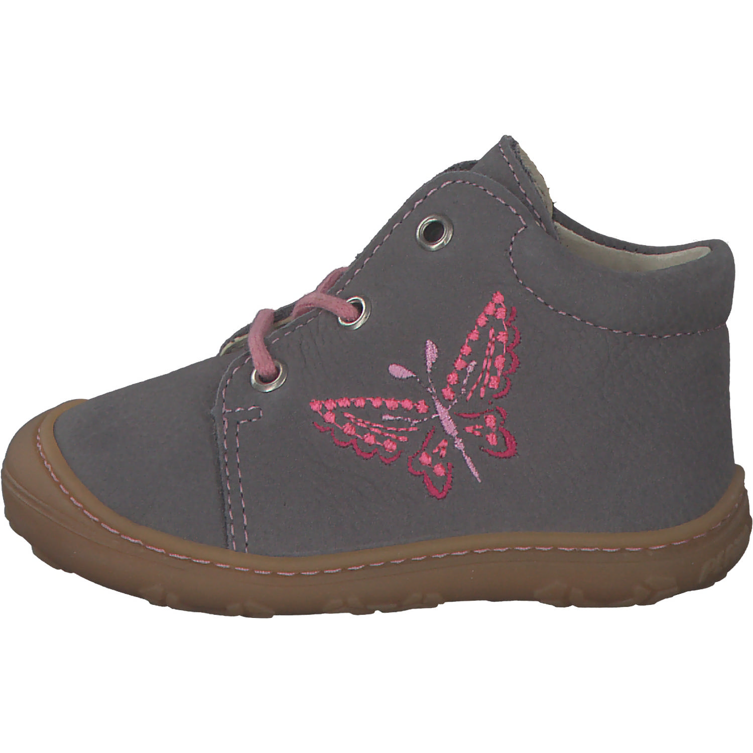 Ricosta Lucky 1201202, Krabbel- & Lauflernschuhe, Kinder, Grau