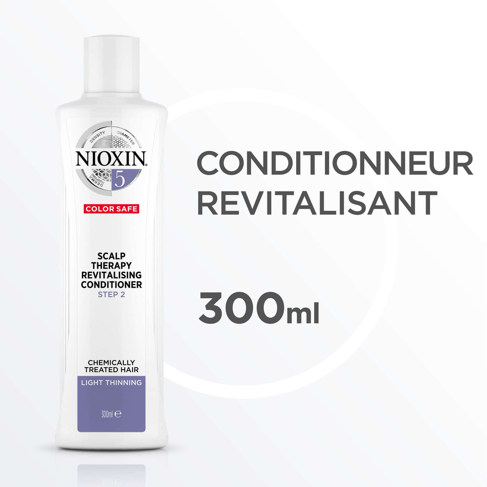 Nioxin NIOXIN System 5 Conditionneur Scalp Revit 300ml Conditionneur pour cheveux normaux à fins et traités chimiquement