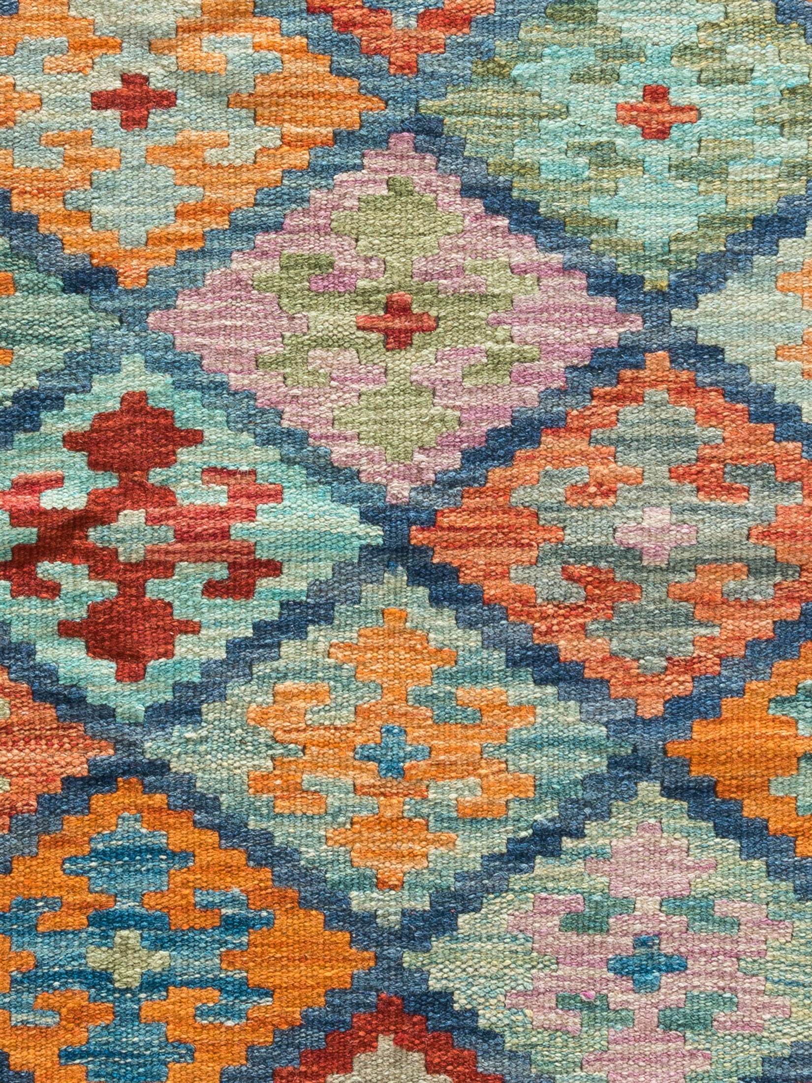 Afghan Kelim ca. 69 x 192 cm, Unikat / Einzelstück