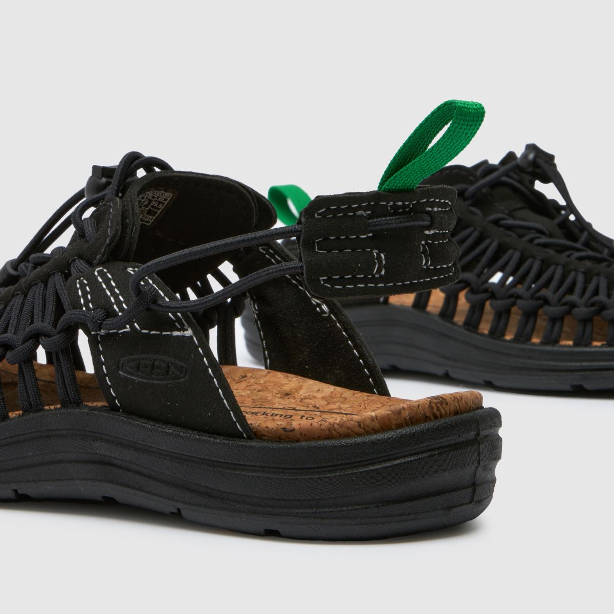 Keen – Uneek – Svarta, konvertibla sandaler