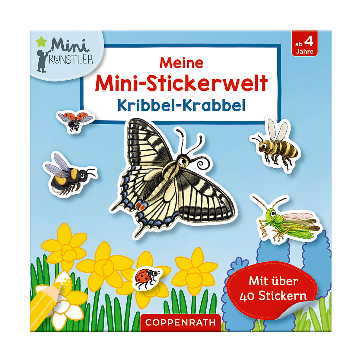 Meine Mini-Stickerwelt - Kribbel-Krabbel