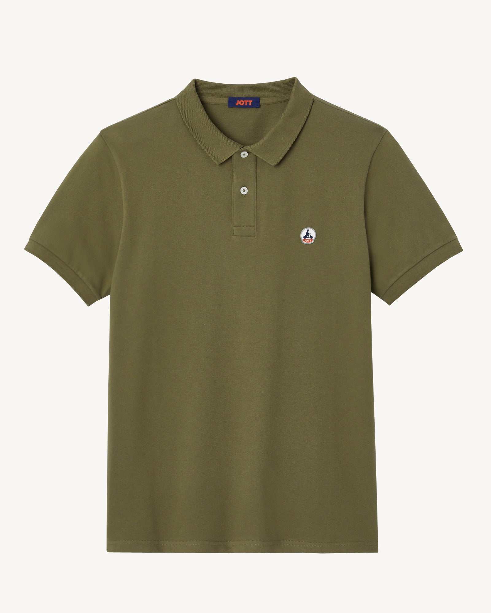 Polo homme en coton biologique Army Marbella