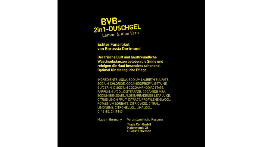 BVB-2in1-Duschgel 200 ml