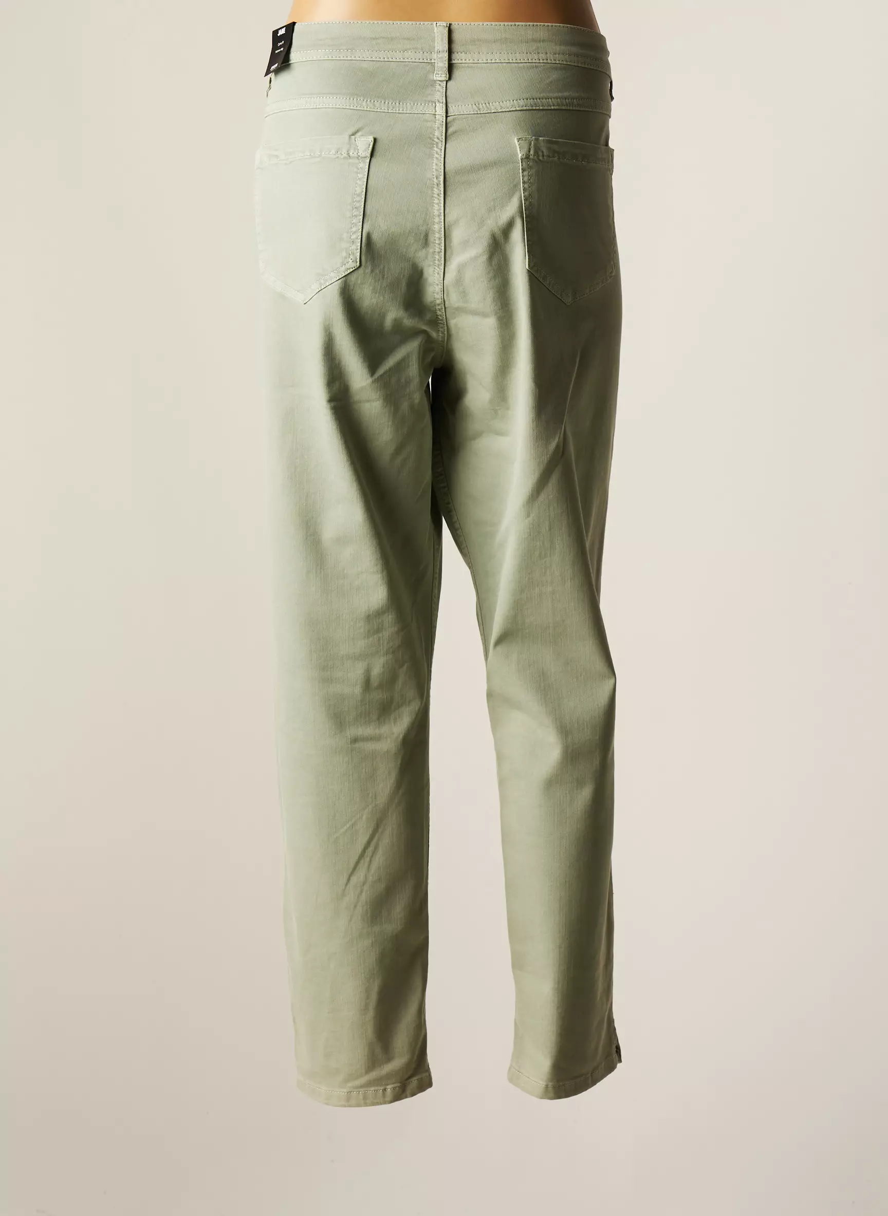 Jensen Pantalons Droits Femme couleur vert