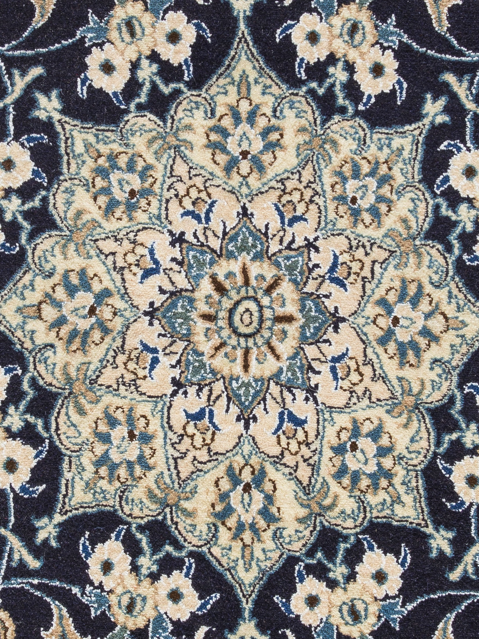 Kaschmar Nain 12 Lah ca. 165 x 240 cm, Unikat / Einzelstück