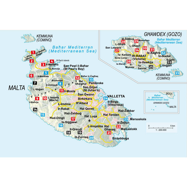 BVR MALTA UND GOZO - Wanderführer