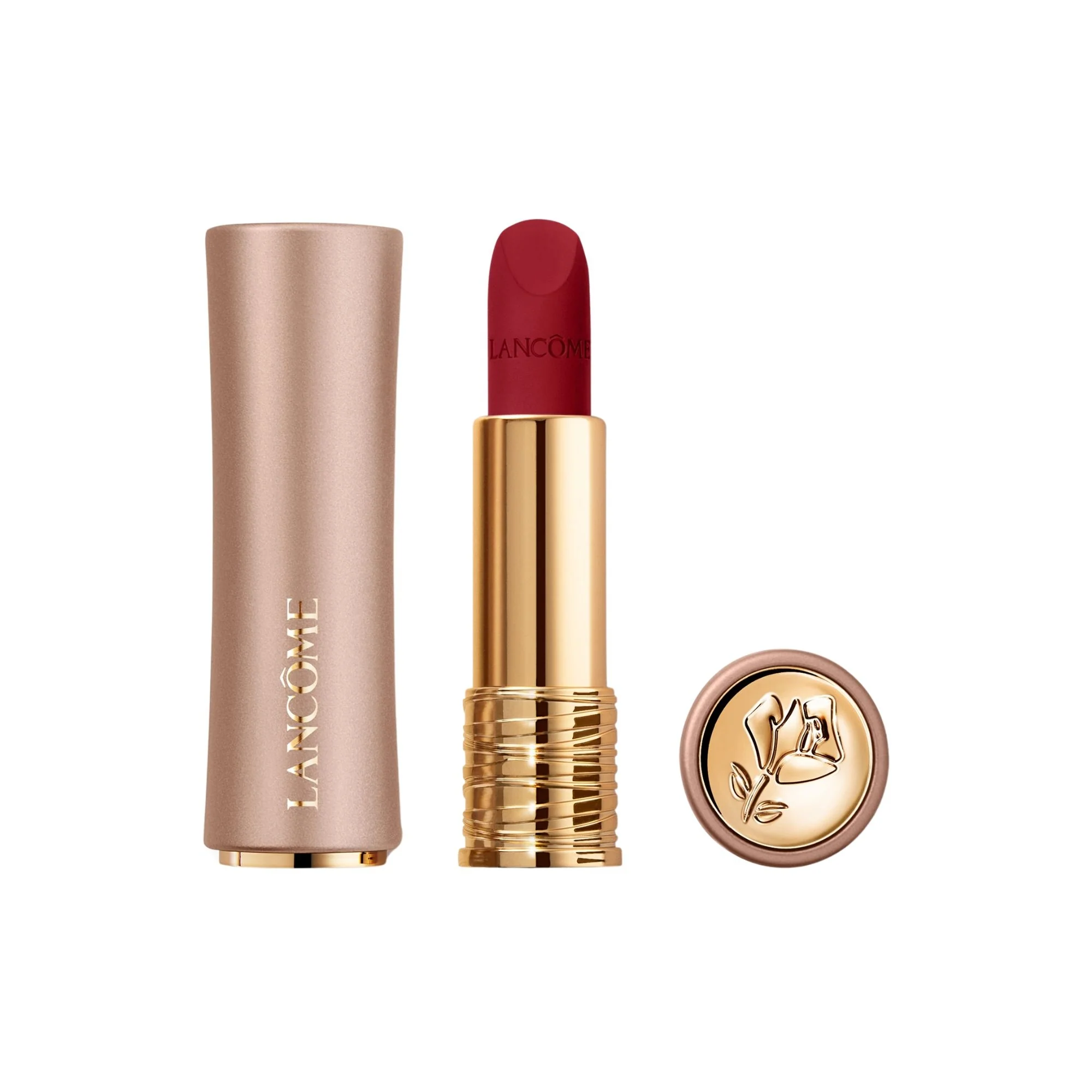 L'Absolu Rouge Intimatte Lips - Barra de labios mate, Barra de labios