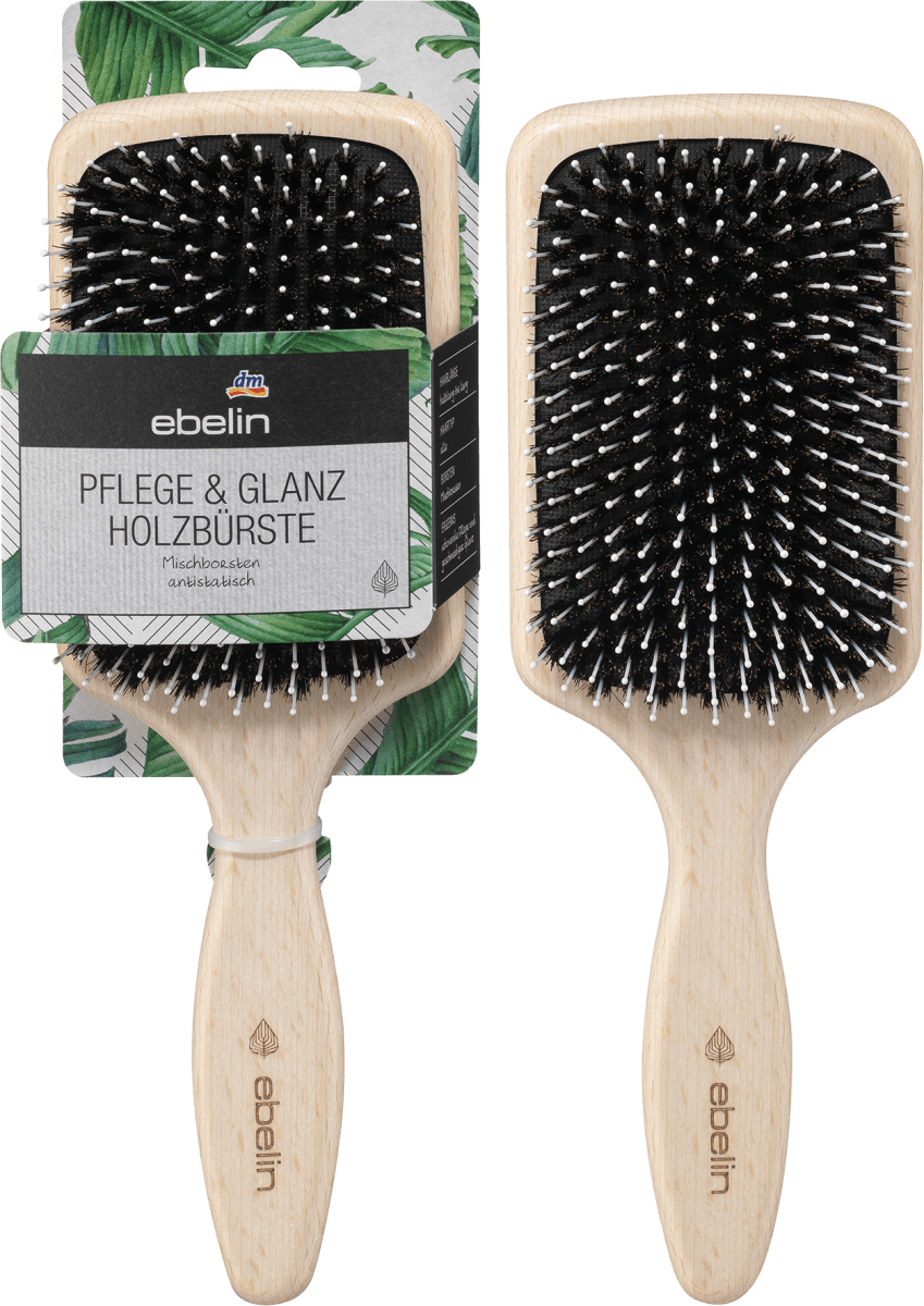 nature Pflege & Glanz Holzbürste Paddle, 1 St