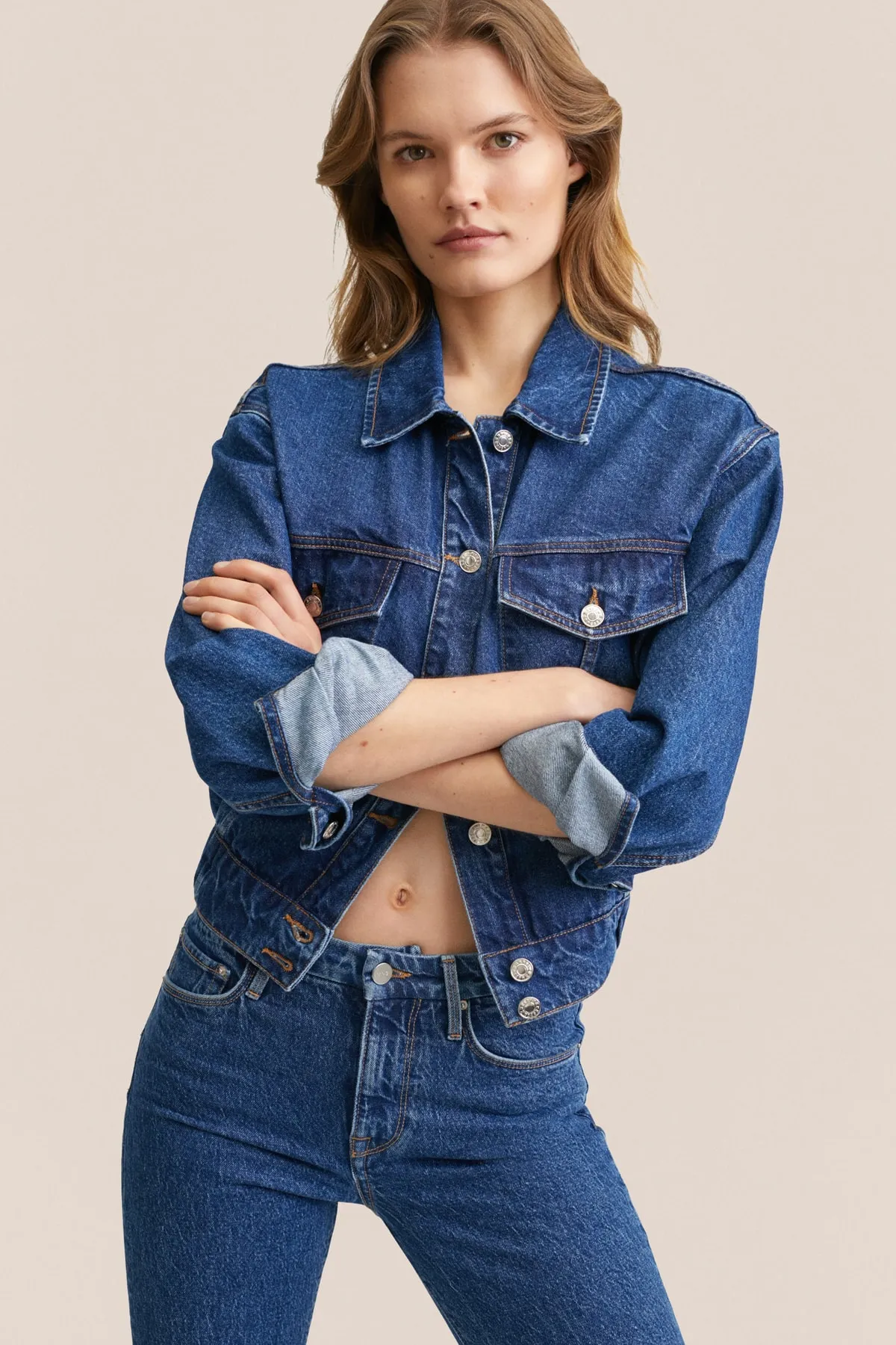 MANGO  Jeans - Blau - Bootcut