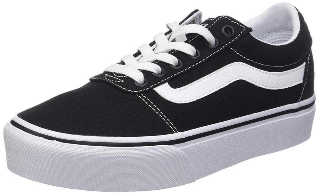VANS Sneaker schwarz Ward Platform