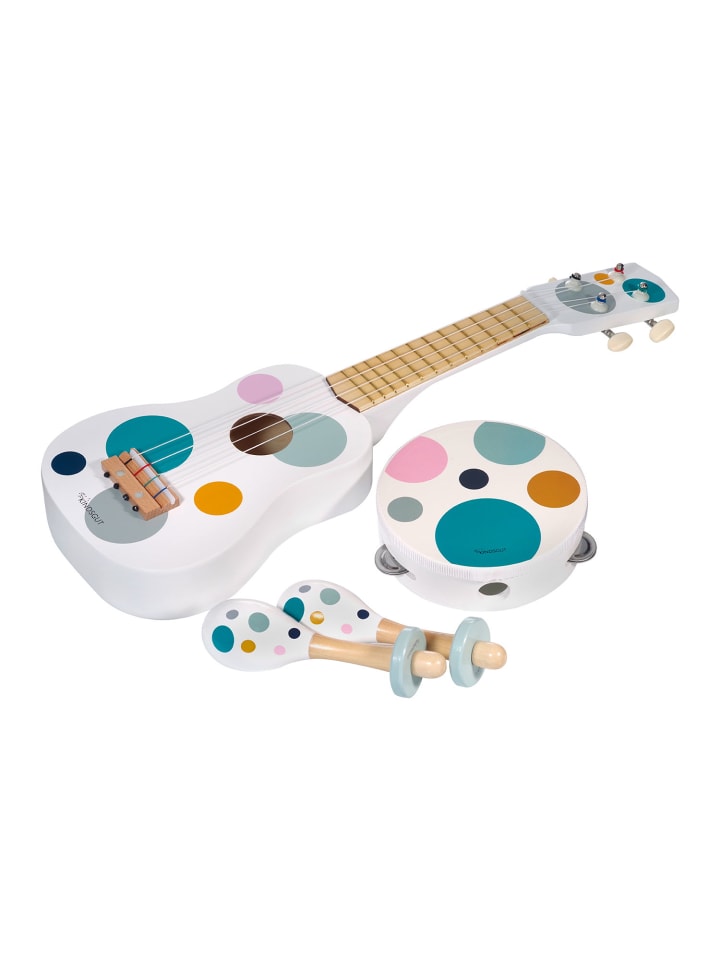 Kindsgut  Musikinstrumenten-Set in Punkte-Design günstig kaufen onesize
