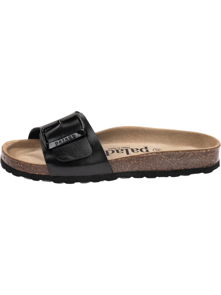 palado Pantoletten in Schwarz günstig kaufen