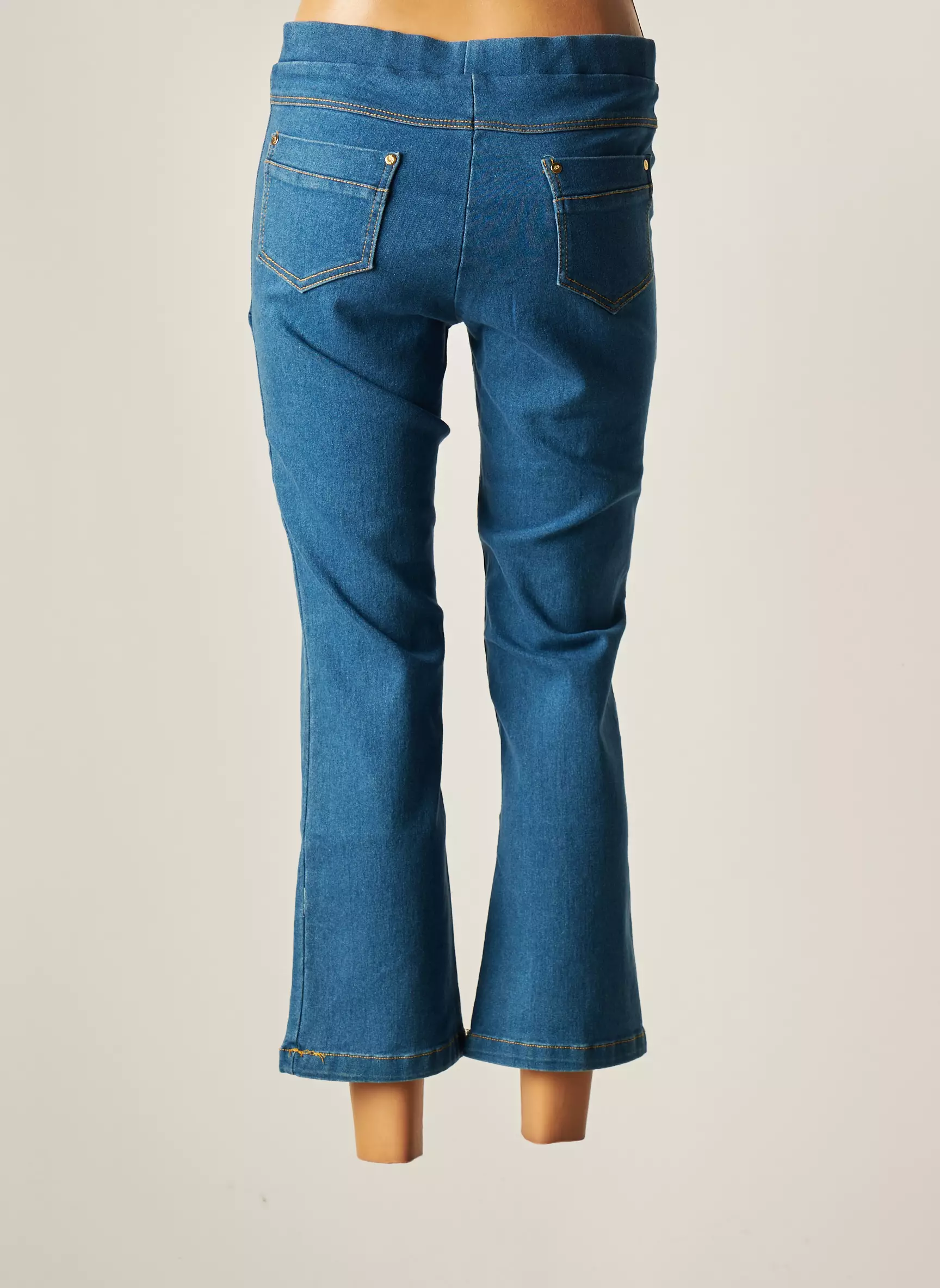 Dina   Dess Jean Flare Femme couleur bleu