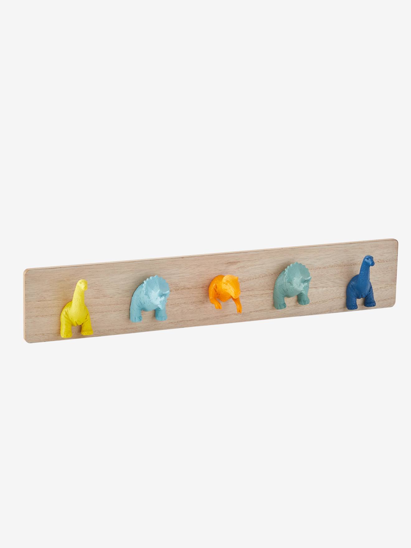 Porte-manteau avec patères Dinos multicolore