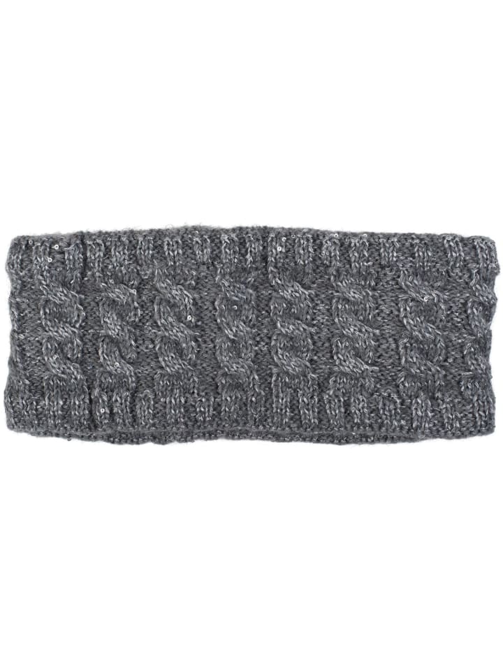 styleBREAKER Strick Stirnband in Grau günstig kaufen onesize