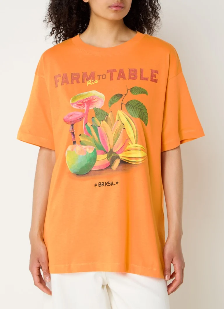 T-shirt Farm Rio con logo stampato