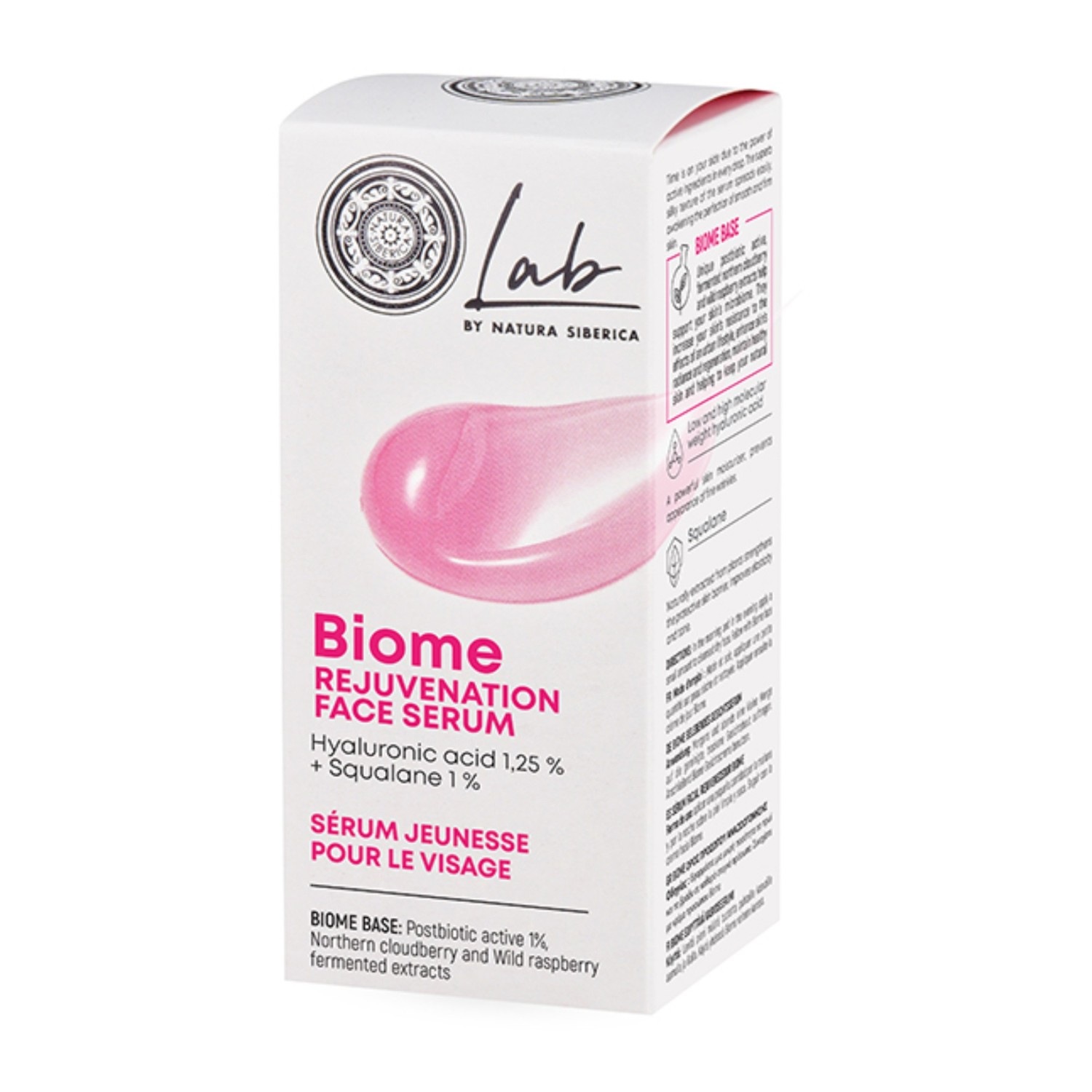 Natura Siberica LAB BIOME serum za lice za mlade