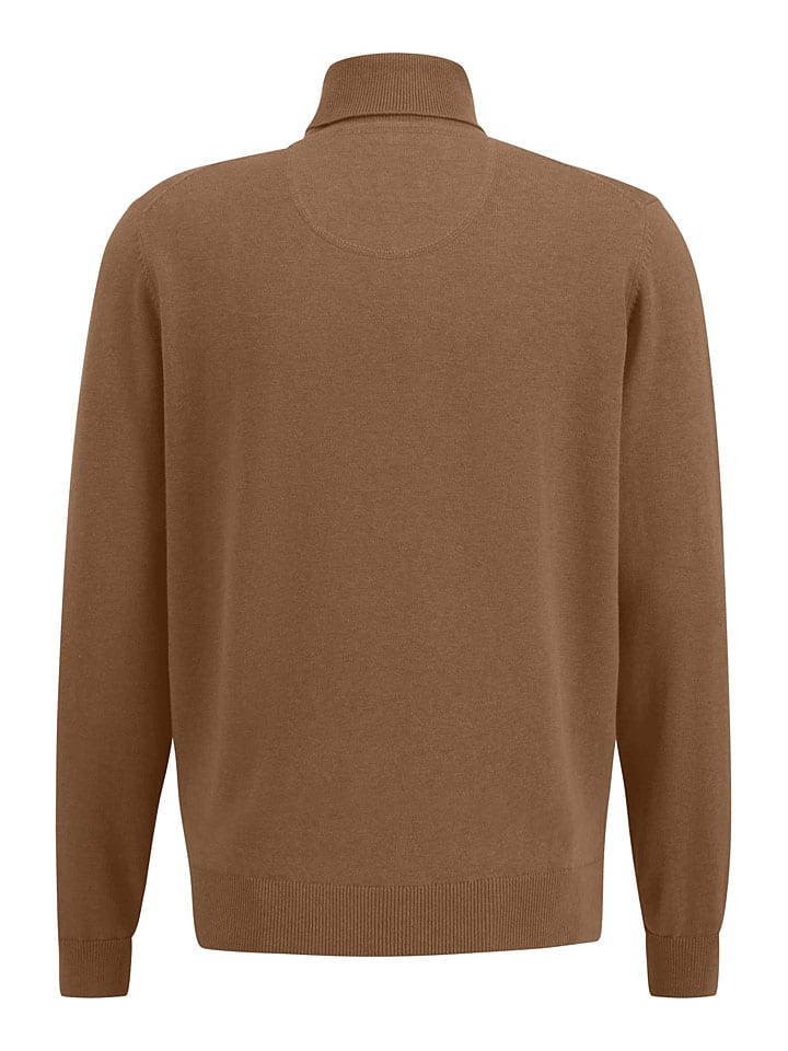 FYNCH-HATTON Rollkragenpullover in Camel günstig kaufen
