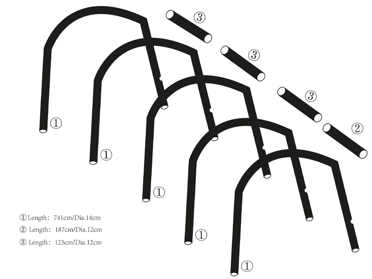 Obelink Miami 6 Poly Quer Airtube L