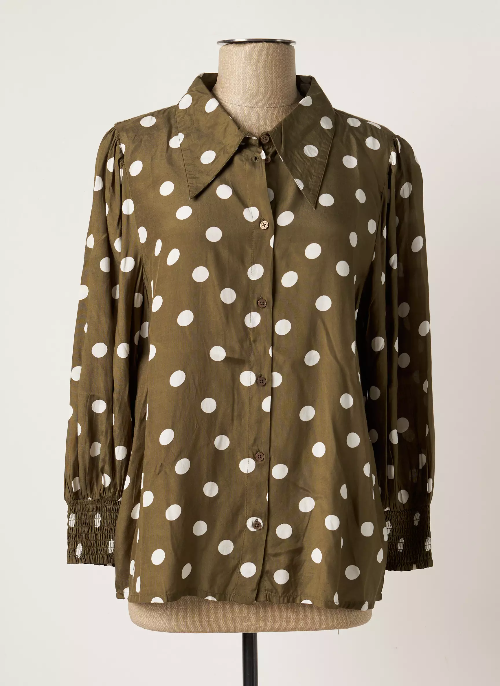Kaffe Chemisiers Femme couleur vert