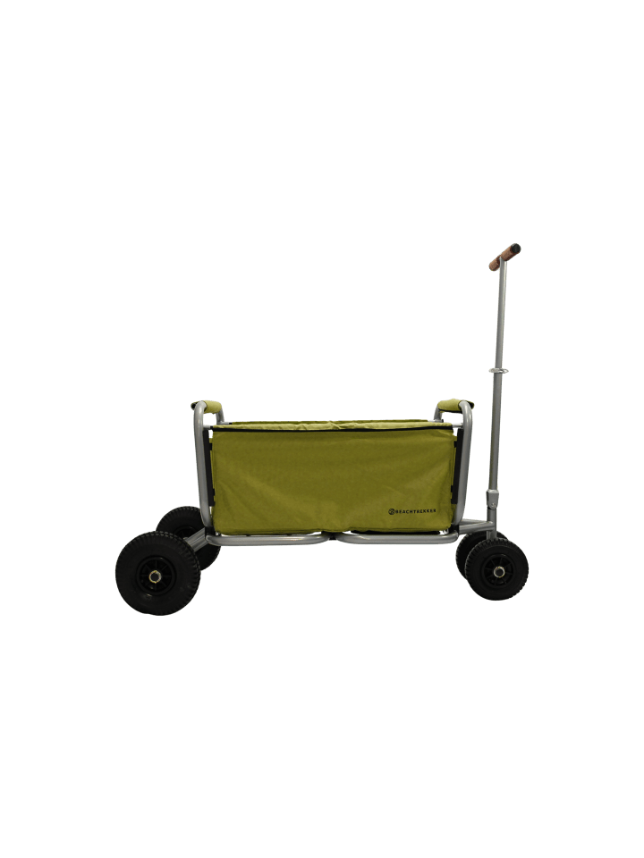 Beachtrekker Beachtrekker LiFe faltbarer Bollerwagen   Bremse, klappbarer Handwagen (Oliv) günstig kaufen onesize