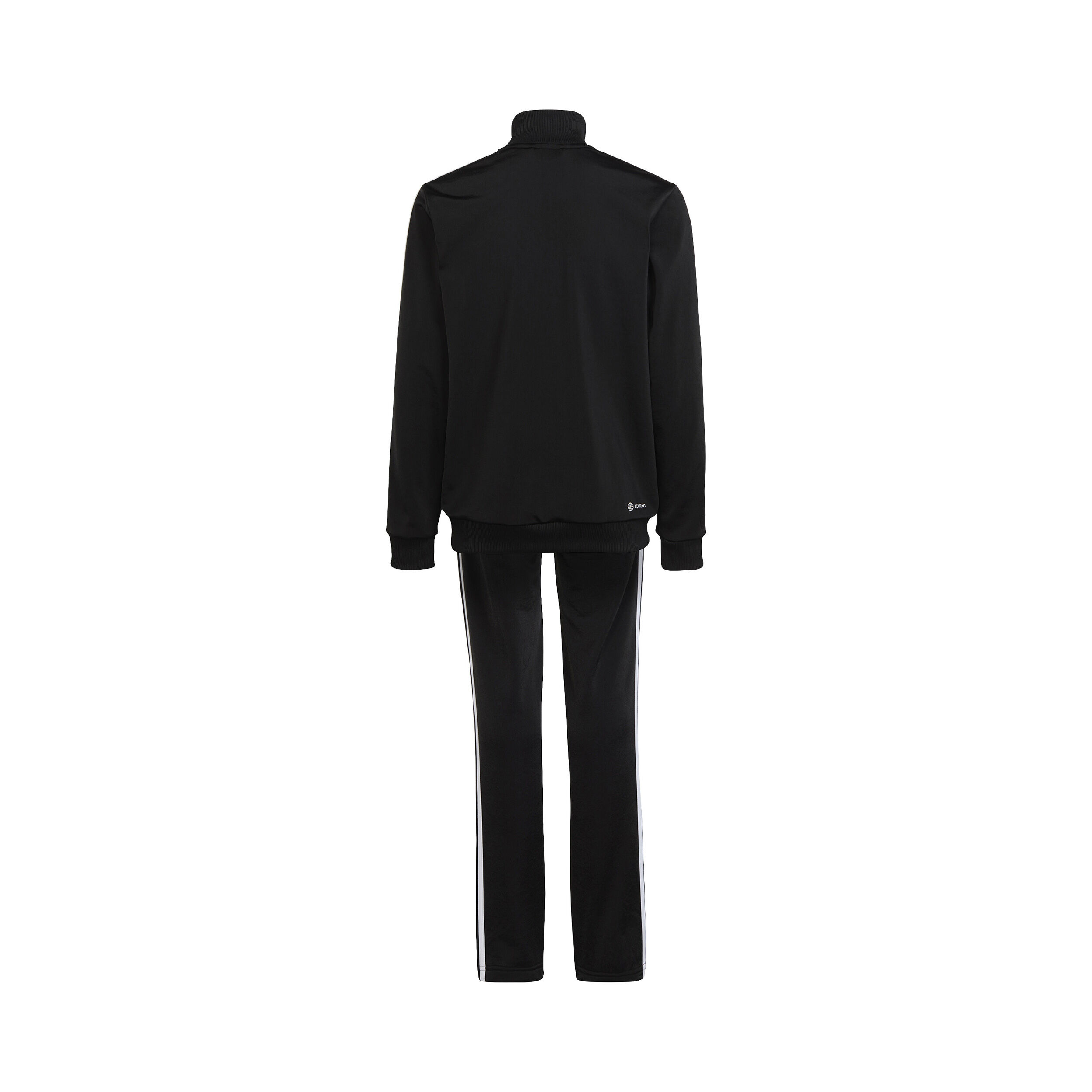 Essentials 3-Stripes Tiberio Trainingsanzug Jungen - Schwarz, Grau