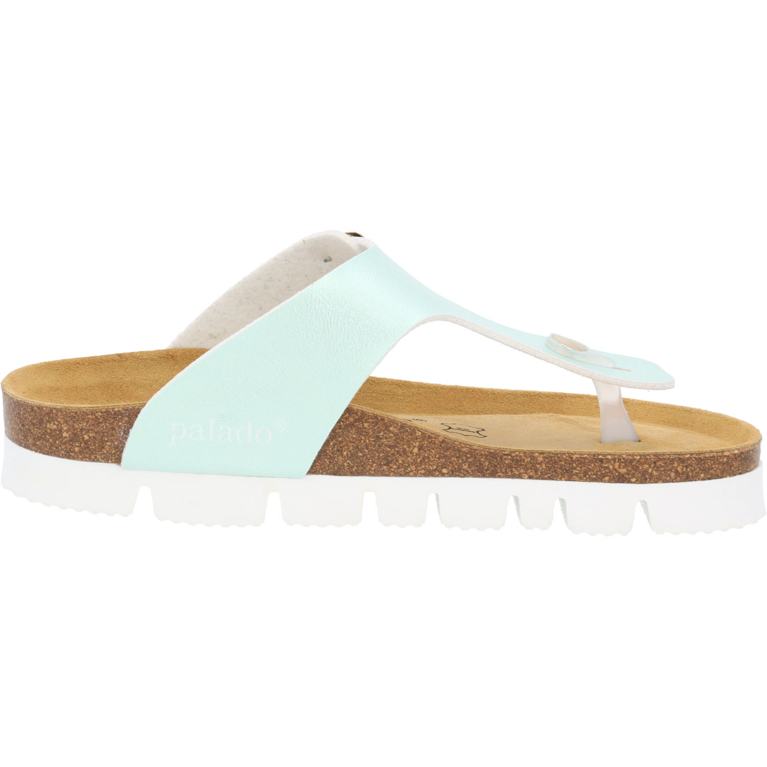 Palado Kos PL Metallic, Zehentrenner, Damen, Türkis