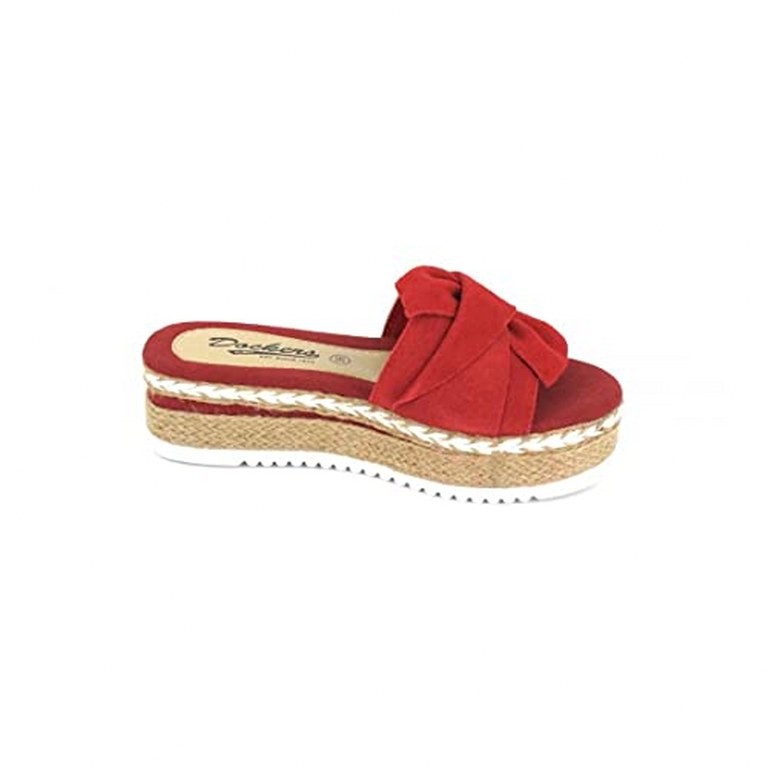 DOCKERS Klassische Sandalen rot