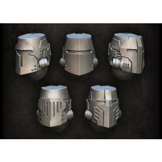 High Crusaders helmets (5)