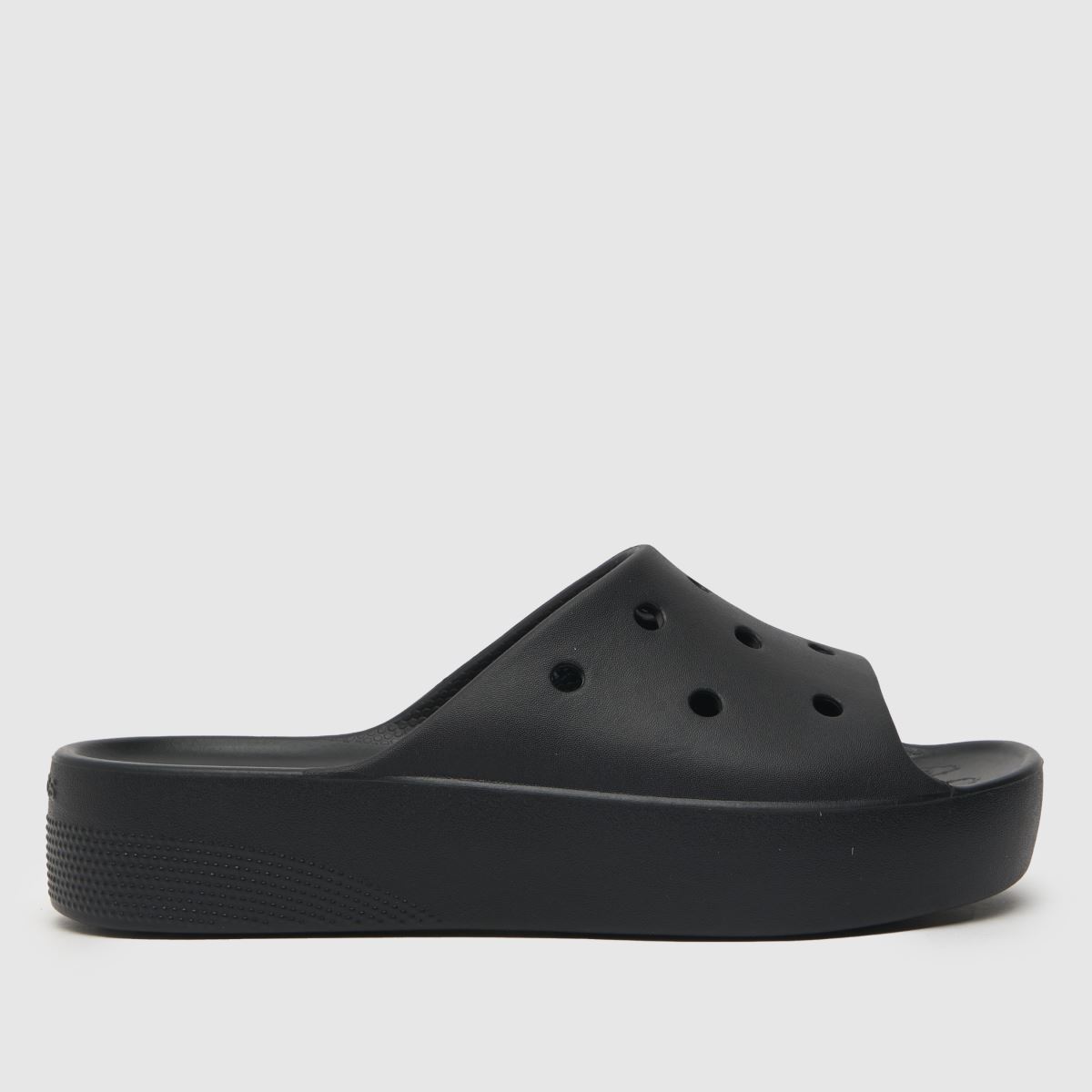 Crocs klasszikus platformos szandál fekete színben