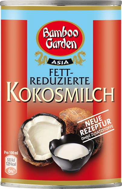 Bamboo Garden Kokosmilch fettreduziert