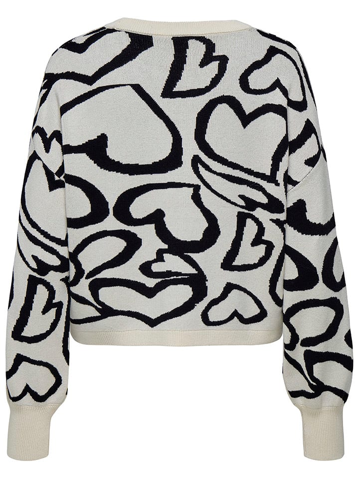 ONLY Pullover in Grau/ Schwarz günstig kaufen