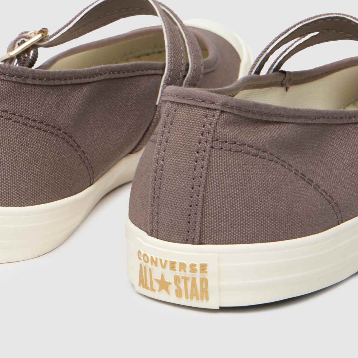 Converse All Star Dainty Mary Jane cipők szürke színben