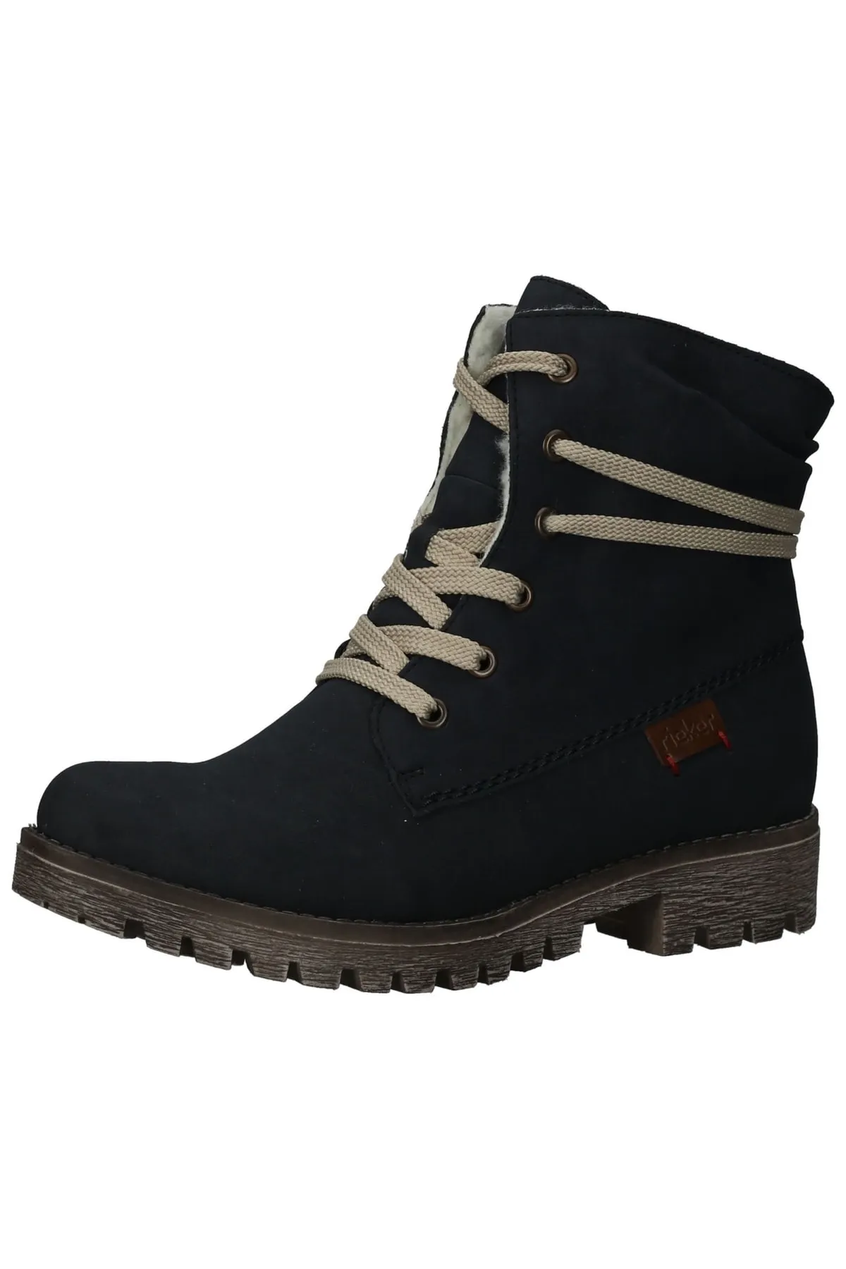 Rieker  Stiefelette - Blau - Blockabsatz