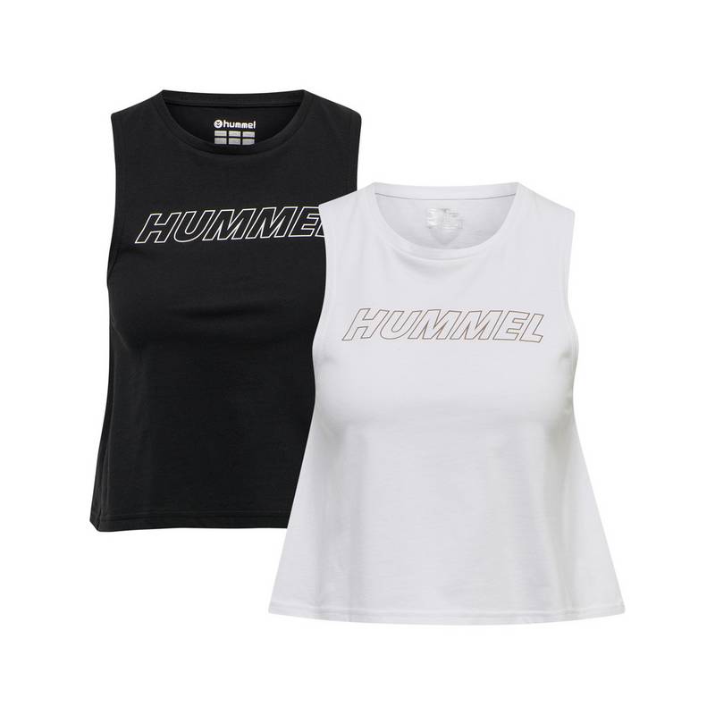 hummel hmlTE CALI 2-PACK CROP COT TANKTOP Tanktop Damen